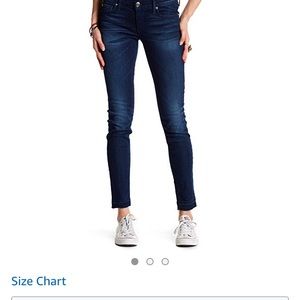 True Religion Casey Low Rise Skinny Jeans